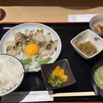 居酒屋　うみ幸 - 桜鯛胡麻和えの