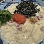 丸亀製麺 - 明太クリームうどん