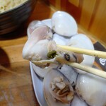 麺屋 電龍 - 酒と鶏と蛤の冷し昆布水つけ麺