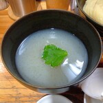 麺屋 電龍 - 酒と鶏と蛤の冷し昆布水つけ麺