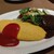 洋食や 三代目 たいめいけん - 料理写真:オムライス＆国産粗挽きハンバーグ