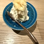 酒肴あおもん - へしこのポテトサラダ