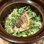 酒肴あおもん - 鯖の土鍋ご飯