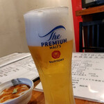 葵屋 - 生ビール｡