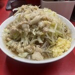 ラーメン二郎 - 料理写真:小ラーメン（900円）野菜ニンニク脂マシ