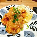 こめらく お茶漬けといろどり唐揚げ - 