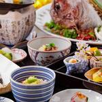 人丸花壇 - 料理写真:鯛　蛸入り季節会席（朝霧）