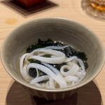 すし匠 齋藤 - 稚魚とお出汁がよく合います