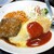 洋飲食 - 料理写真:オムライス 小 850円＋ミニハンバーグ 300円