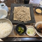 十割そば否否五杯と本家かのや - 