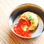 Anea cafe - 合挽き肉と野菜のハンバーグ