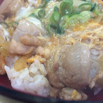 わ～めん - 親子丼のアップ