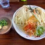 麺こい - 料理写真:天ぷらザルうどん（大）