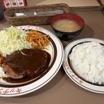 キッチンABC - 料理写真:ハンバーグ　ランチ