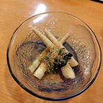 や台ずし - 姫竹と菜の花のおひたし