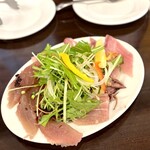 イタリアン酒場ナチュラ - 本日のカルパッチョ３種盛り