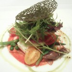 ル・トリスケル - 前菜・この美しき盛りつけ