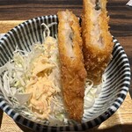 肉豆冨とレモンサワー 大衆食堂 安べゑ - 【2026.4.8(水)】豊洲鮮魚の刺身定食の白身魚フライ