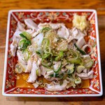 須賀乃湯 - 2026.4 ガツ刺し（440円）胡麻油