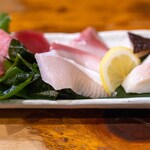 須賀乃湯 - 2026.4 刺身3点 1人盛り