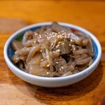須賀乃湯 - 2026.4 山ウドと糸コンニャクのきんぴら（275円）