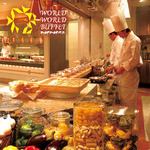 WORLD WORLD BUFFET - オープンキッチンから出来立て熱々のお料理をご提供します！