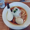 つくばらーめん 鬼者語 - 鶏と水（味玉）