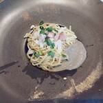 つくばらーめん 鬼者語 - 替玉　紅ズワイ蟹のミソのソース