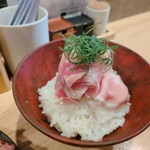 らーめんMAIKAGURA - ﾛｰｽﾄﾎﾟｰｸごはん：480円