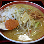 ラーメン渓流 - 2015.02.16 画像追加 味噌ラーメン大盛り（白きくらげ＋メンマ）