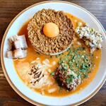 シシカリ - 料理写真:肉味噌キーマ 1550円