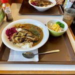 すき家 - 料理写真:ほうれん草ほろほろチキンカレー