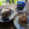 すみだ珈琲 - キャロットケーキ、いちじくとくるみのスコーン