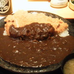 魚活撰豚 とんかつ 二代目 星将 - かつカレー　若鶏ヒレ