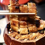 炭焼きうなぎ・かしわ 登河 - ひつまぶし