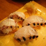 すごろく - グレとイシガキダイのお寿司