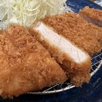 とん久 - 料理写真:上ロースカツ定食　1,859円
