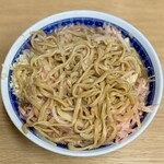 ラーメン二郎 - 小ラーメン・ニンニク・アブラ・岩下の新生姜・岩下の新生姜