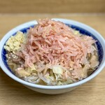 ラーメン二郎 - 小ラーメン・ニンニク・アブラ・岩下の新生姜・岩下の新生姜