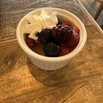 ナチュラルフーズ柳島キッチン - 来店3回でサービスのプチデザート