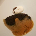 フロリレージュ - デセールその2。チョコレートのオムレツ。