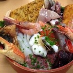 おかもと鮮魚店  - 27.2.22 念願のおかもと丼！2500円