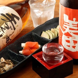 ほぼ毎日変わる銘柄、季節と料理に合わせた厳選日本酒