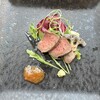 鉄板焼き 銀座 ポルトファーロ - 柑橘ソースが新しい出会い