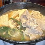 煮豚月見うどん - 肉吸いうどん,煮豚月見うどん中西製作所安城本店(愛知県安城市)TMGP撮影