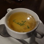 バンカム - スパイシーチキンカレーに付くスープ