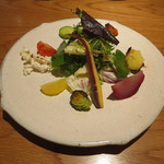 ラ・ボンヌターブル - 畠の味がするサラダ2