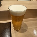 札幌 鮨Sublime - 生ビール