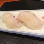 Iwashitei - お寿司は、天然の鯛をチョイス(^O^)／