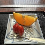 天ぷら　若杉 - 食後のデザート
